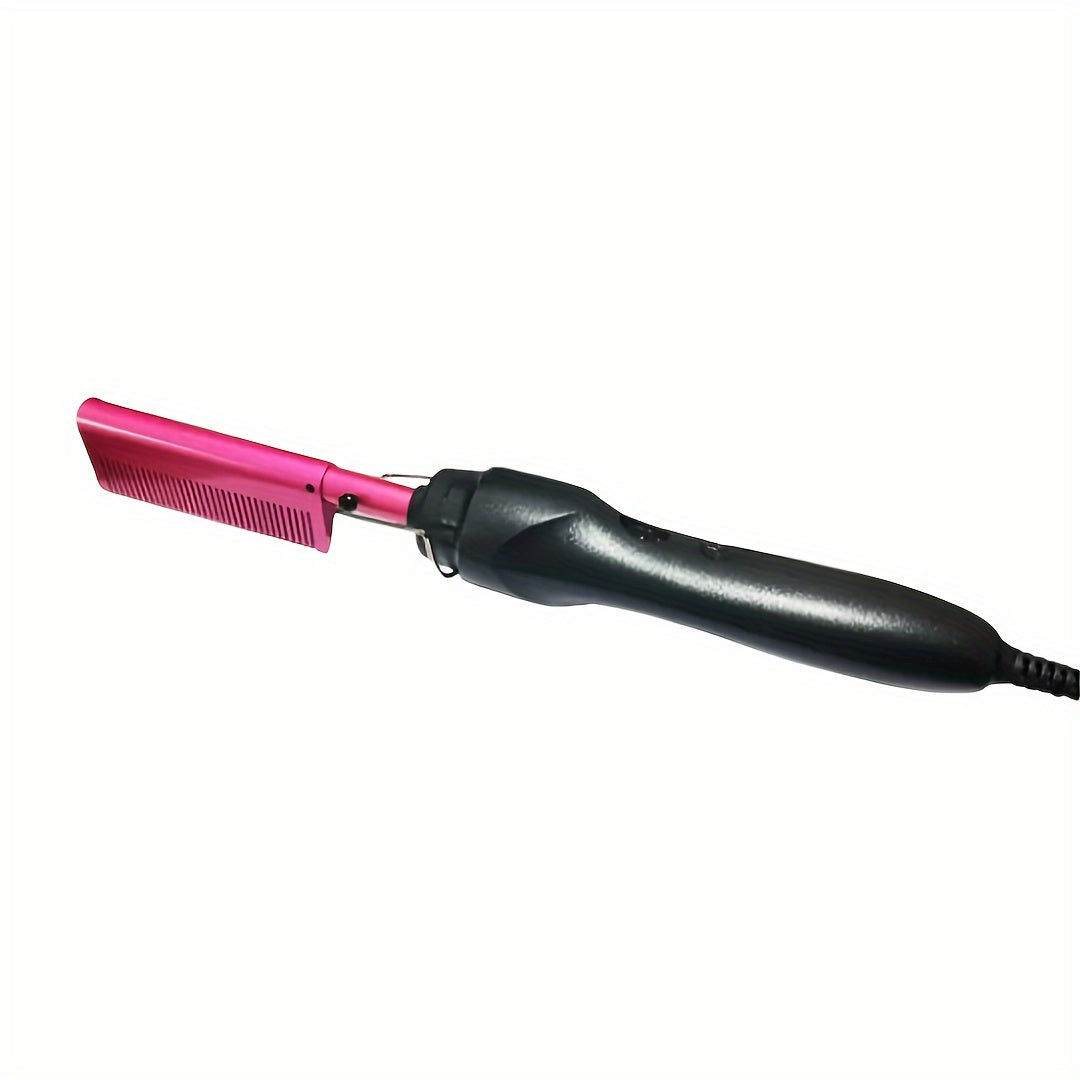 Professional Electric Straightening Brush – Heated, Durable &amp; Ideal for Travel or Home