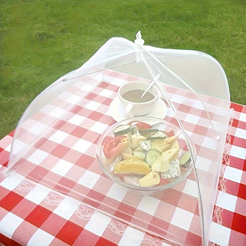 Grande Couverture Alimentaire Pliable Anti-mouche, Tente en Maille Pour Cuisine & Camping