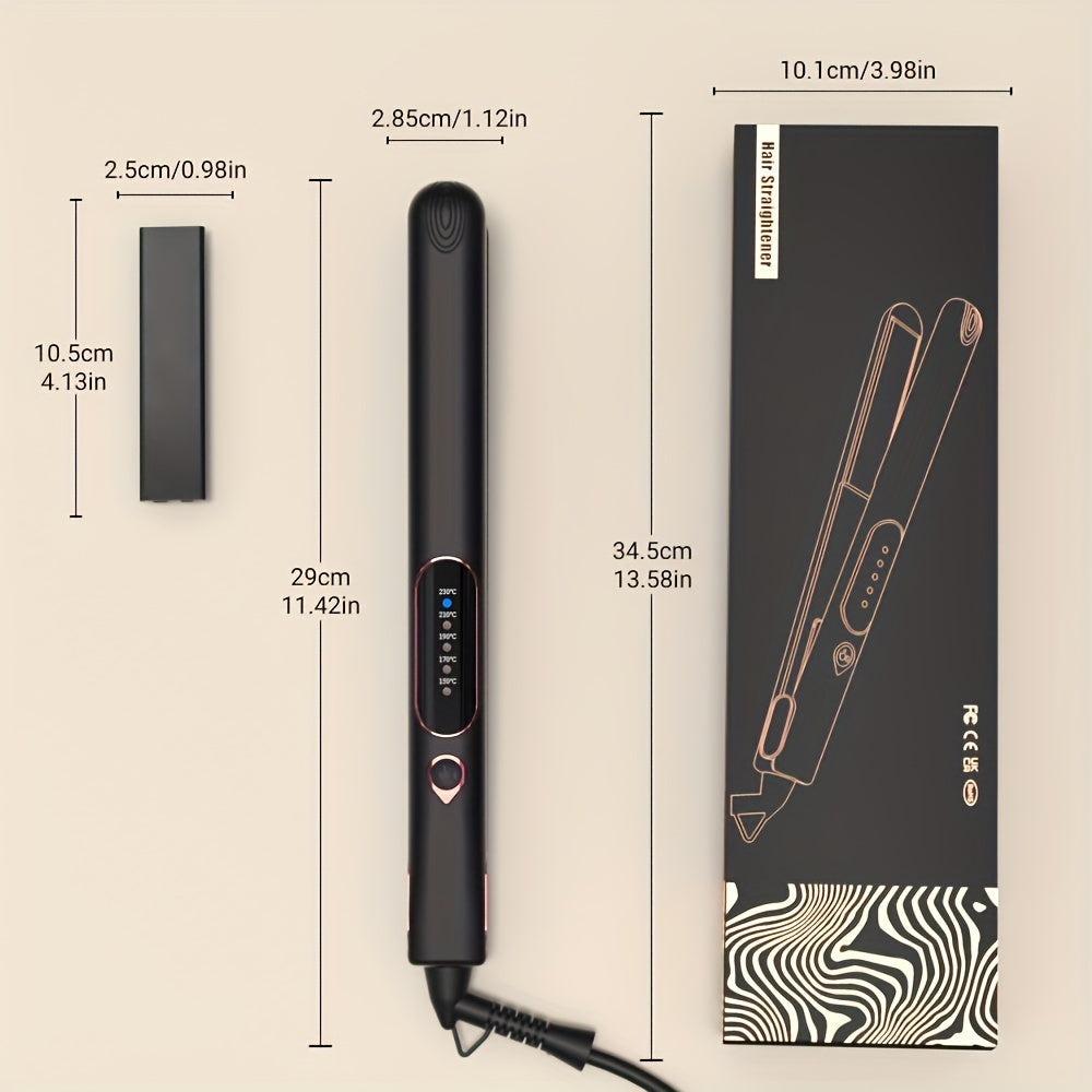 2-in-1 Hair Straightener &amp; Curler - Fast Heating, Perfect Gift for Women