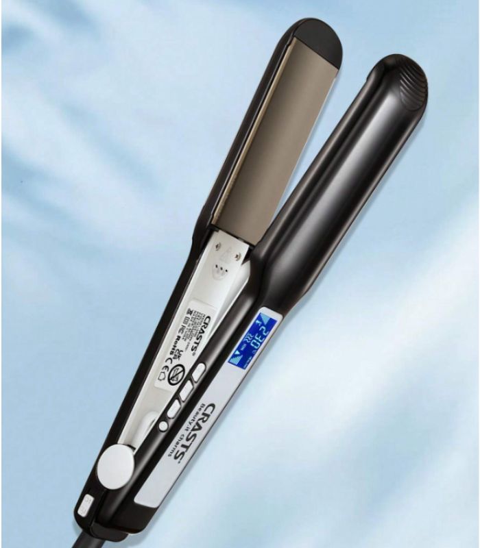 Pro Hair Straightener – MCH Fast Heating, LCD Display &amp; Titanium Plates