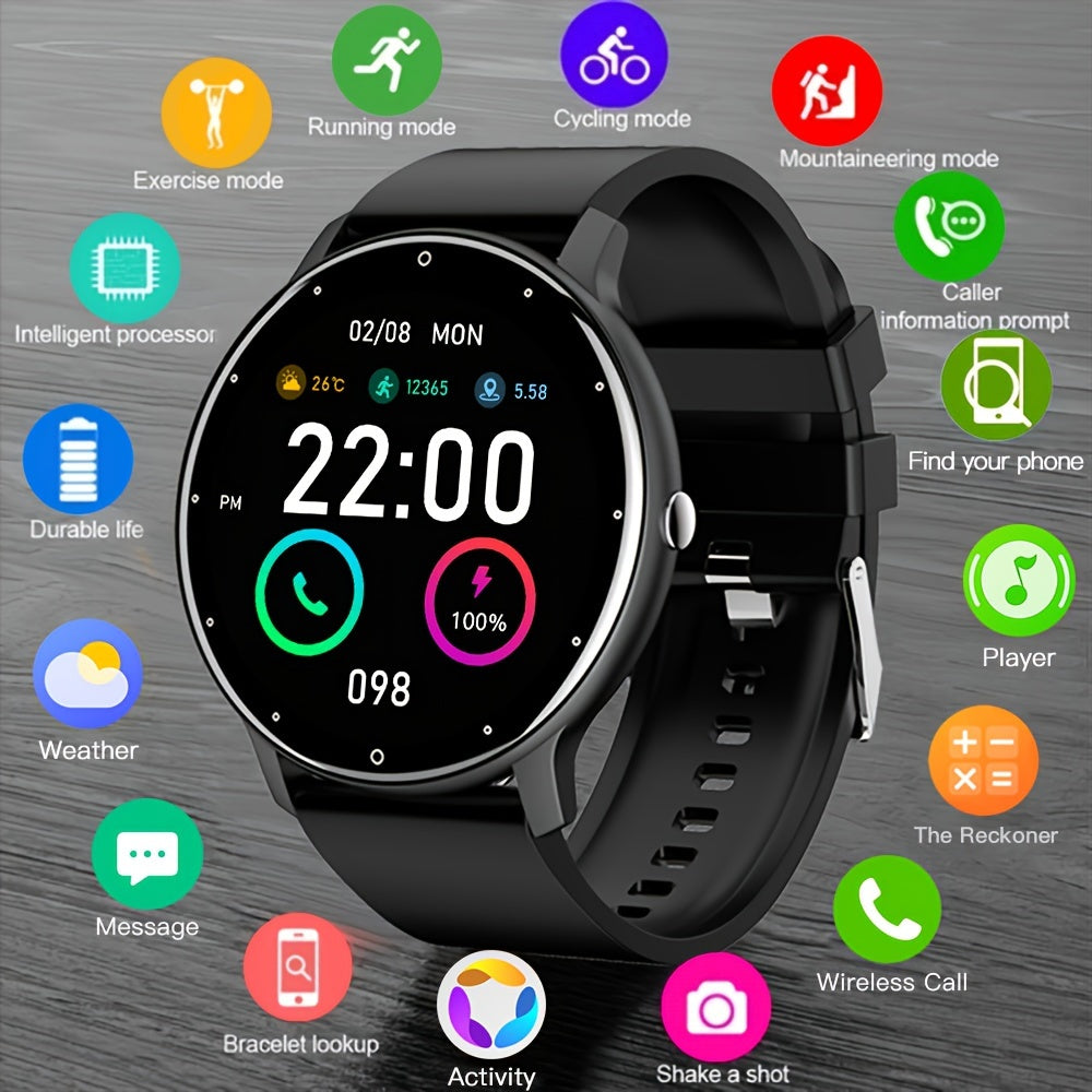 Black Friday 2024 : Montre Connectée IP67 Appels & Suivi Sport - Unisexe Blue