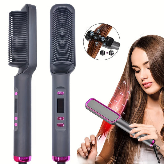 Hair Straightener and Curling Iron – Dual Use, Ionic Technology &amp; Auto Shut-Off