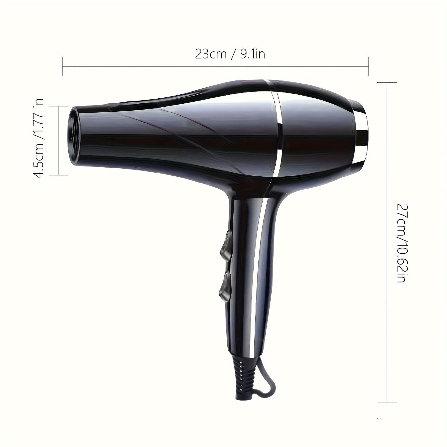 Sèche-Cheveux Rapide & Doux – Moteur Brush, Parfait pour la Maison