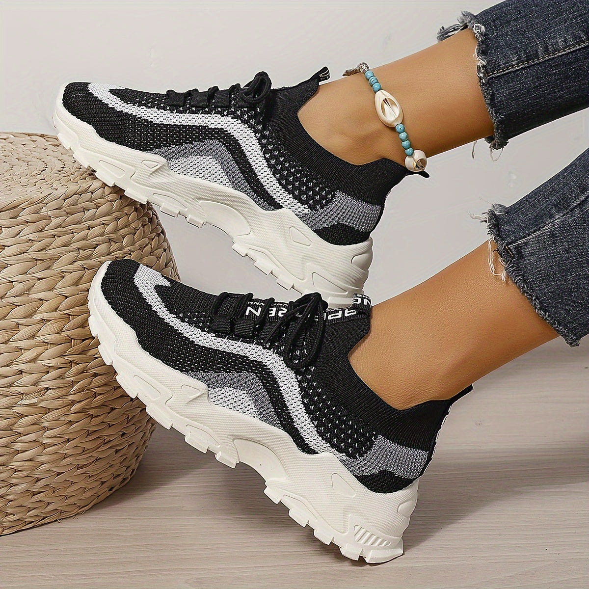 Sneakers d'Extérieur en Maille Ultra Respirante pour Femme - Idéales pour Toutes Vos Activités