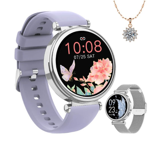 Montre Intelligente Femme – Écran Tactile HD & Fonctions Pratiques