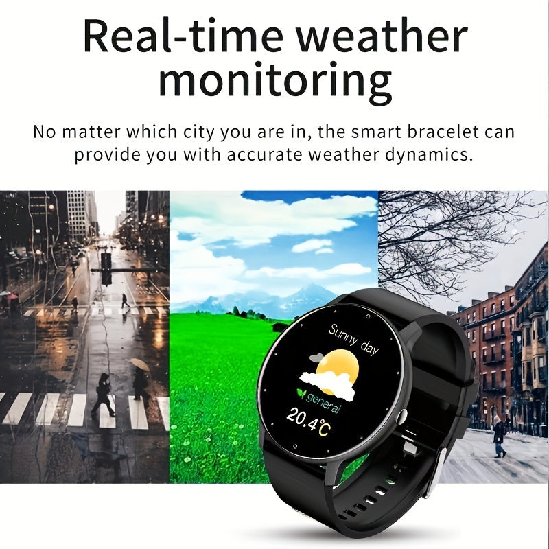 Black Friday : Montre Connectée Écran Tactile, 100+ Sports, Musique & Météo