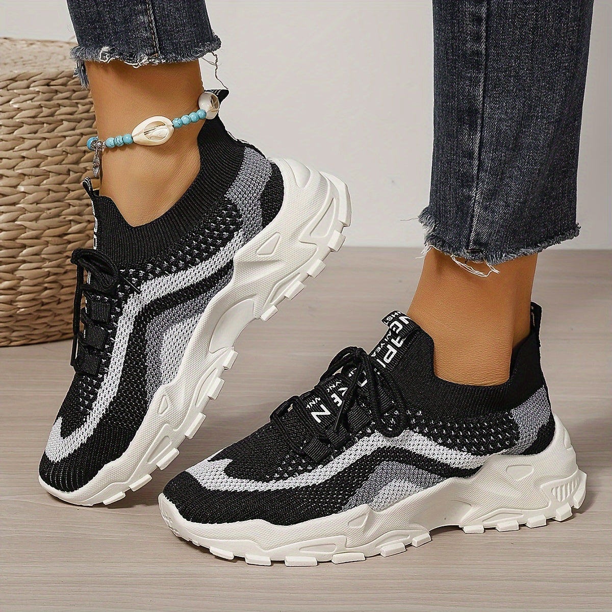 Sneakers d'Extérieur en Maille Ultra Respirante pour Femme - Idéales pour Toutes Vos Activités